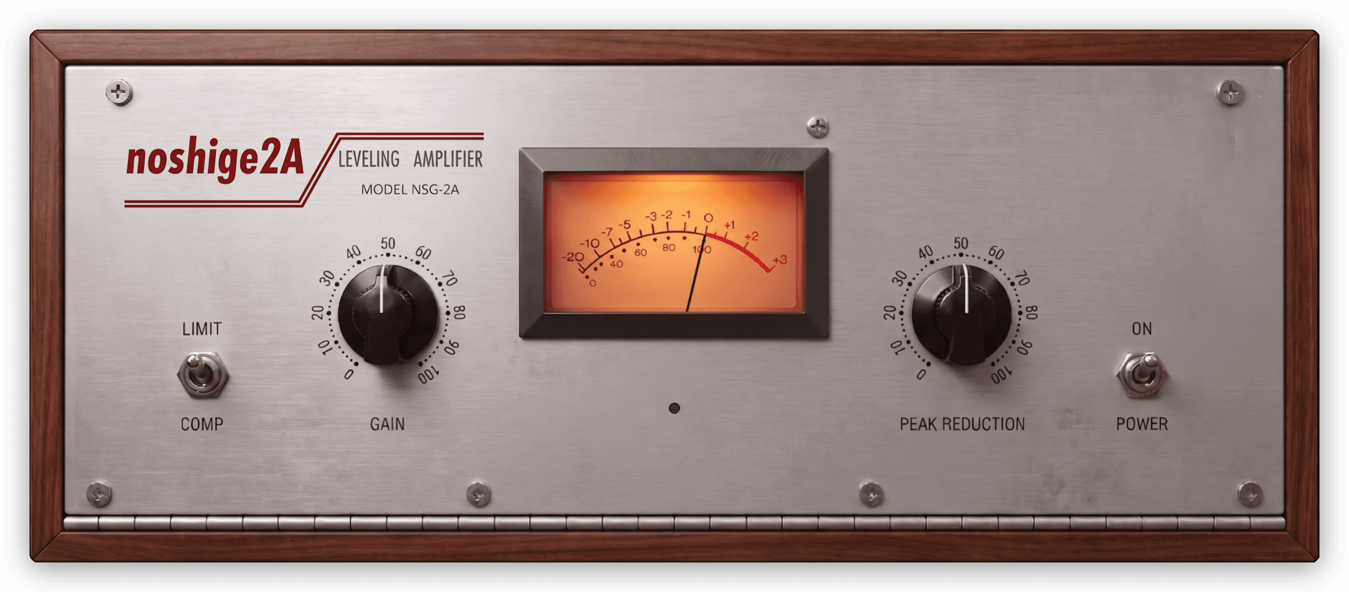 noshige2A — optical leveler plugin (panel preview)